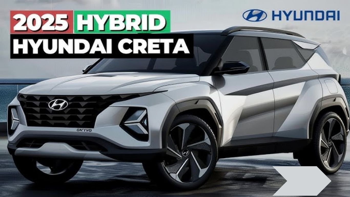 The design language of the 2025 Creta is aggressive and futuristic.